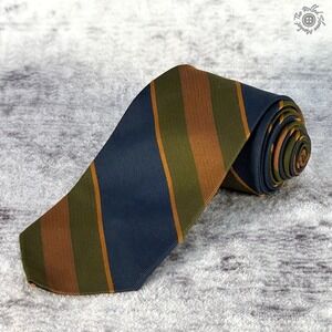 Vintage Superba 100% Dacron Polyester -‎ Blue Orange Brown Green